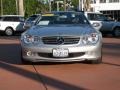 2005 Brilliant Silver Metallic Mercedes-Benz SL 500 Roadster  photo #2