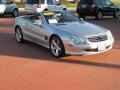 2005 Brilliant Silver Metallic Mercedes-Benz SL 500 Roadster  photo #3