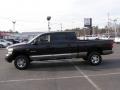 2008 Brilliant Black Crystal Pearl Dodge Ram 1500 Laramie Mega Cab 4x4  photo #3