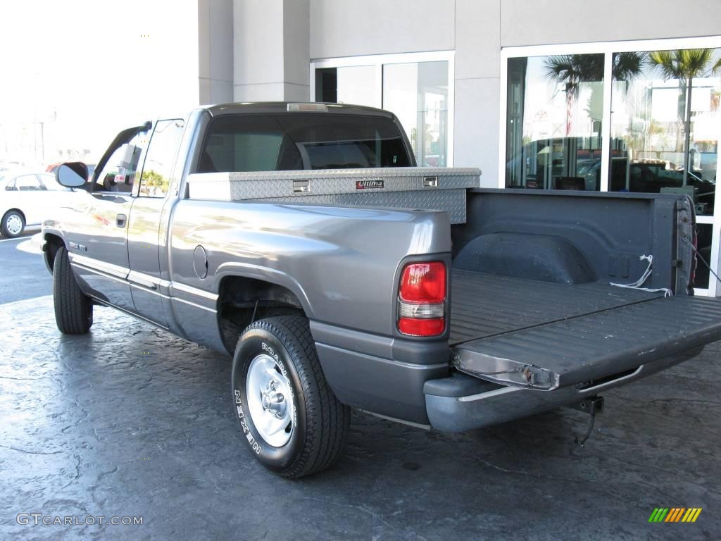 2001 Ram 1500 SLT Club Cab - Graphite Gray Metallic / Mist Gray photo #8