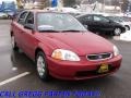 1998 Inza Red Pearl Honda Civic LX Sedan  photo #5