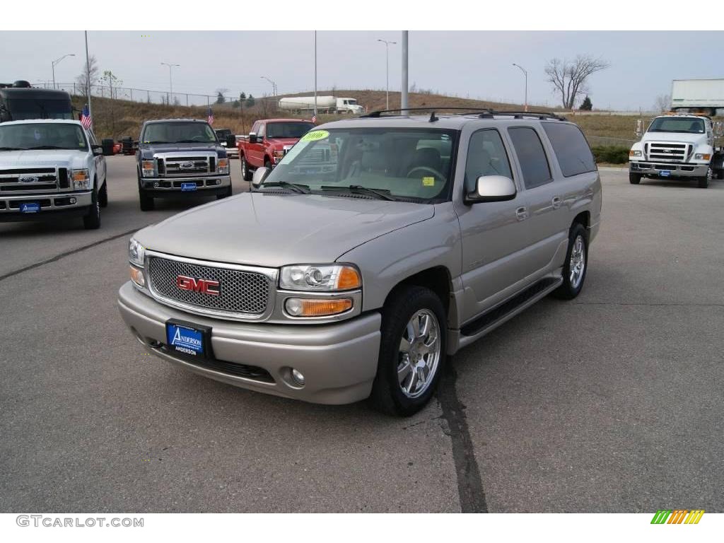 2006 Yukon XL Denali AWD - Silver Birch Metallic / Stone Gray photo #8