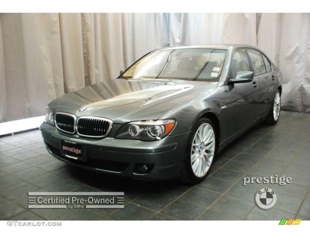 2007 7 Series 750Li Sedan - Titanium Grey Metallic / Natural Brown photo #1