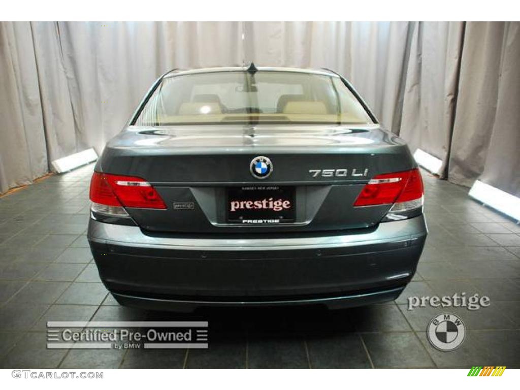 2007 7 Series 750Li Sedan - Titanium Grey Metallic / Natural Brown photo #2