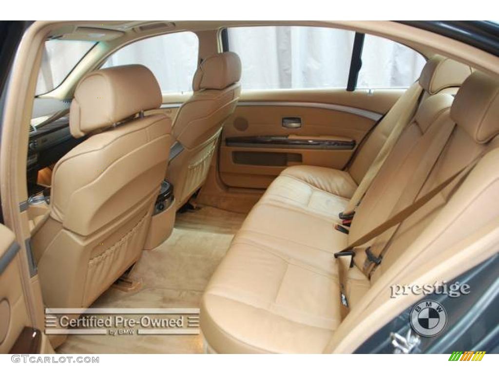 2007 7 Series 750Li Sedan - Titanium Grey Metallic / Natural Brown photo #10
