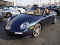 Dark Blue Metallic 2010 Porsche 911 Carrera S Cabriolet