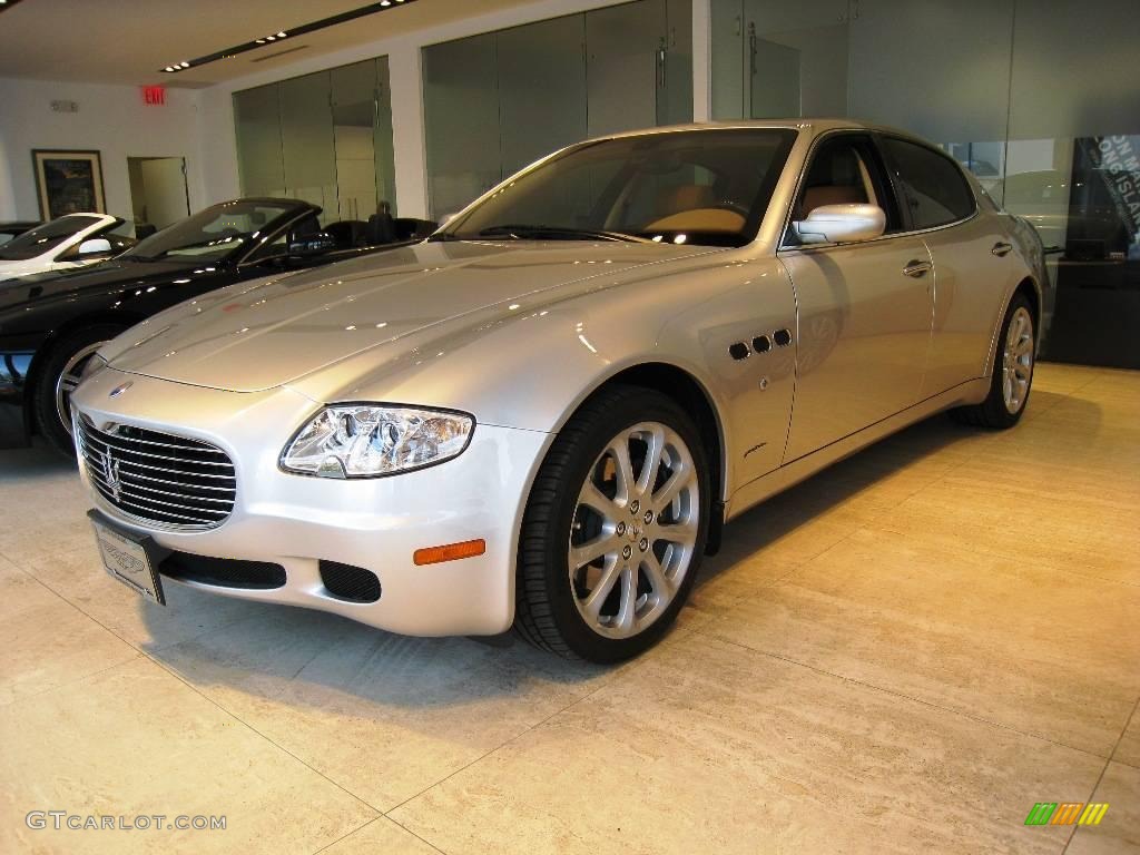 2007 Quattroporte  - Grigio Touring Metallic (Silver) / Cuoio photo #3