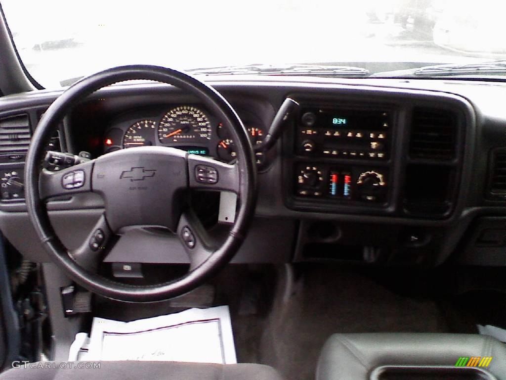 2006 Silverado 1500 LT Extended Cab 4x4 - Blue Granite Metallic / Dark Charcoal photo #6