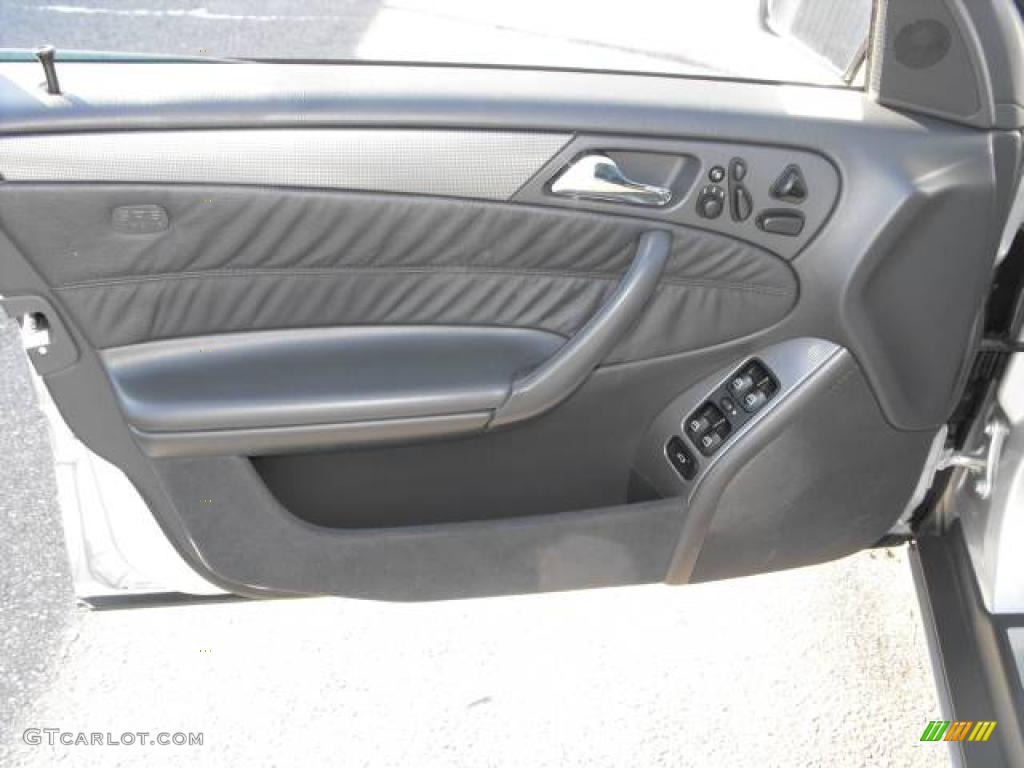 2001 C 320 Sedan - Brilliant Silver Metallic / Charcoal Black photo #8
