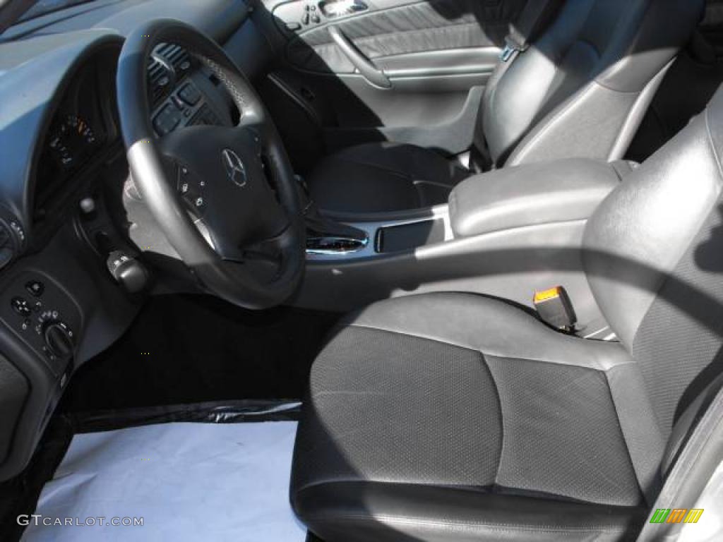 2001 C 320 Sedan - Brilliant Silver Metallic / Charcoal Black photo #10