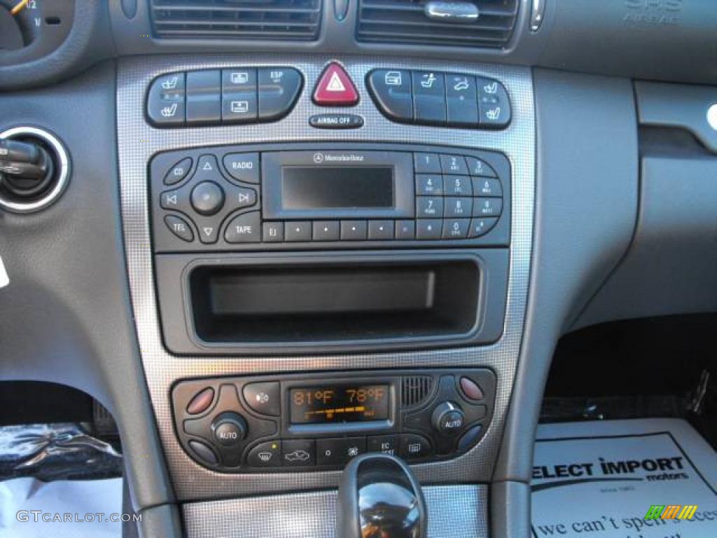 2001 C 320 Sedan - Brilliant Silver Metallic / Charcoal Black photo #13