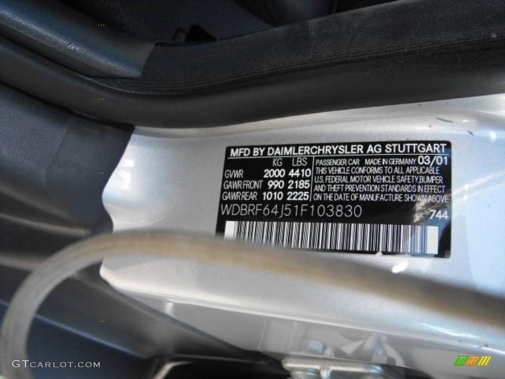 2001 C 320 Sedan - Brilliant Silver Metallic / Charcoal Black photo #21
