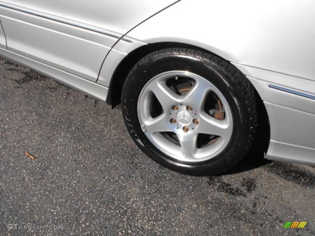 2001 C 320 Sedan - Brilliant Silver Metallic / Charcoal Black photo #23