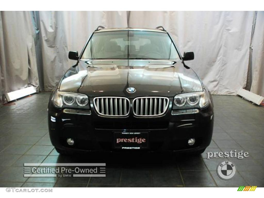 2007 X3 3.0si - Jet Black / Sand Beige photo #5