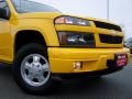 2007 Yellow Chevrolet Colorado LS Extended Cab  photo #2