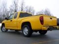 2007 Yellow Chevrolet Colorado LS Extended Cab  photo #4