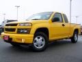 2007 Yellow Chevrolet Colorado LS Extended Cab  photo #5
