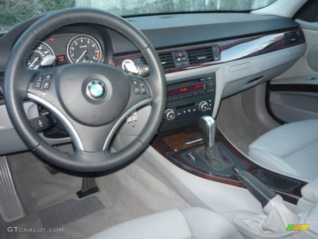 2007 3 Series 335i Sedan - Titanium Silver Metallic / Grey photo #7