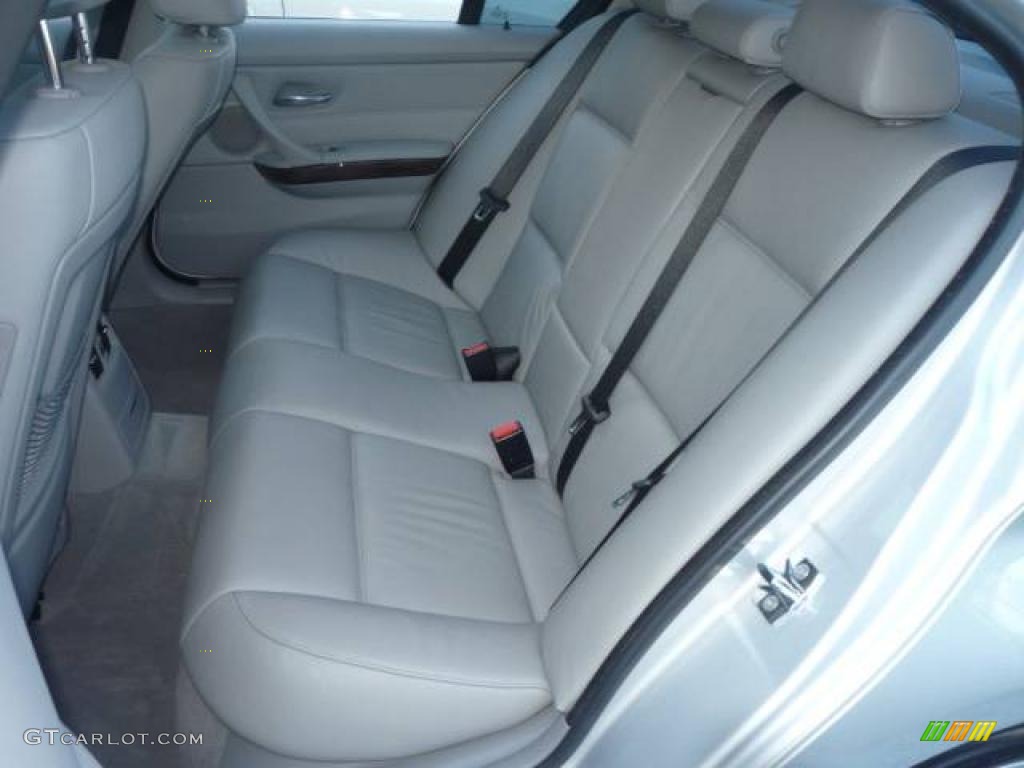2007 3 Series 335i Sedan - Titanium Silver Metallic / Grey photo #9