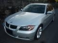 2007 Titanium Silver Metallic BMW 3 Series 335i Sedan  photo #11