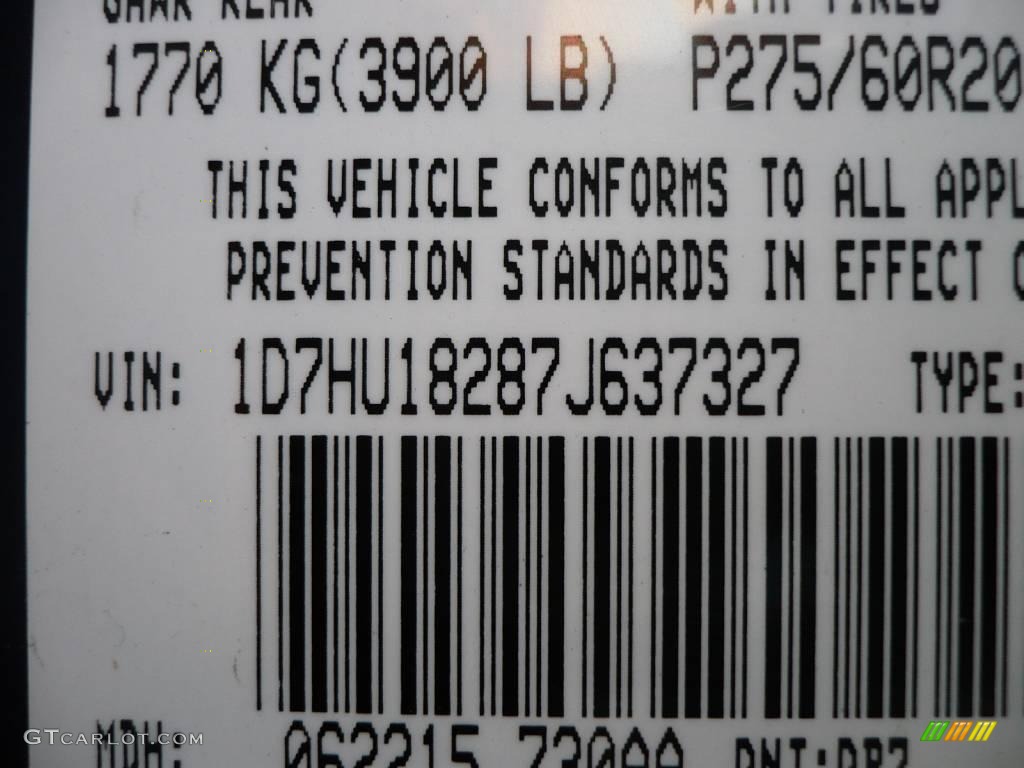 2007 Ram 1500 ST Quad Cab 4x4 - Patriot Blue Pearl / Medium Slate Gray photo #28