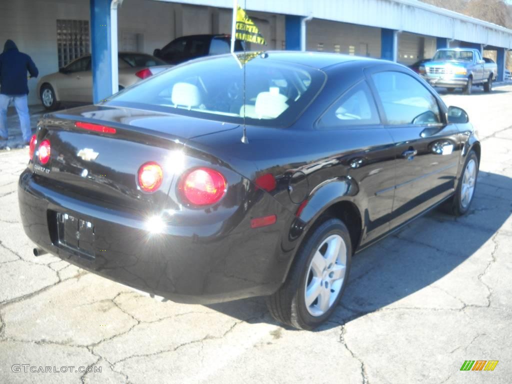 2007 Cobalt LT Coupe - Black / Gray photo #2