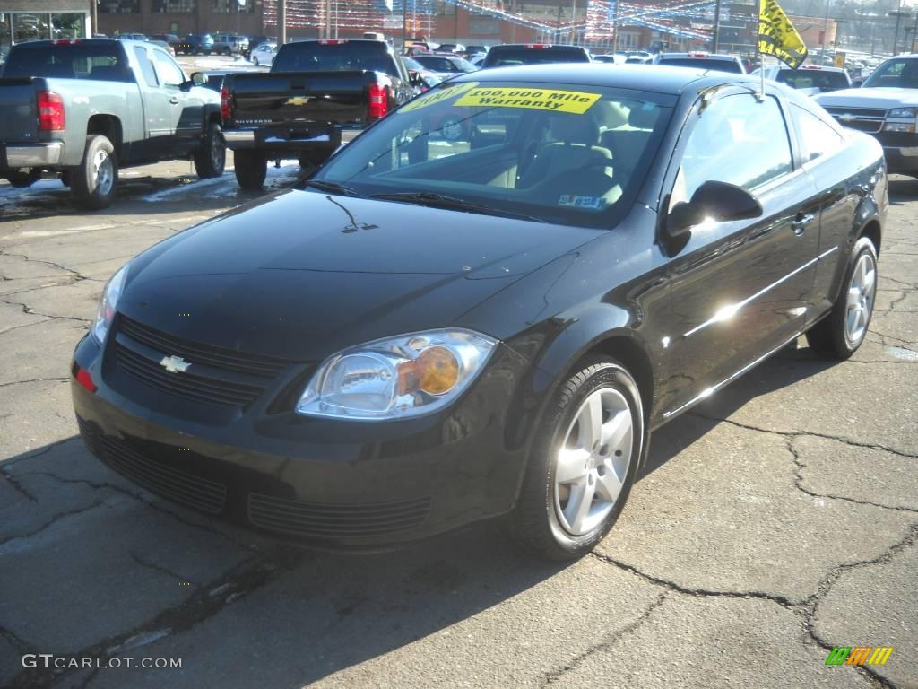 2007 Cobalt LT Coupe - Black / Gray photo #18