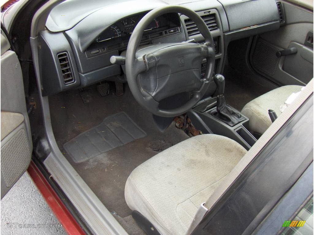 1993 S Series SL1 Sedan - Medium Red / Gray photo #5