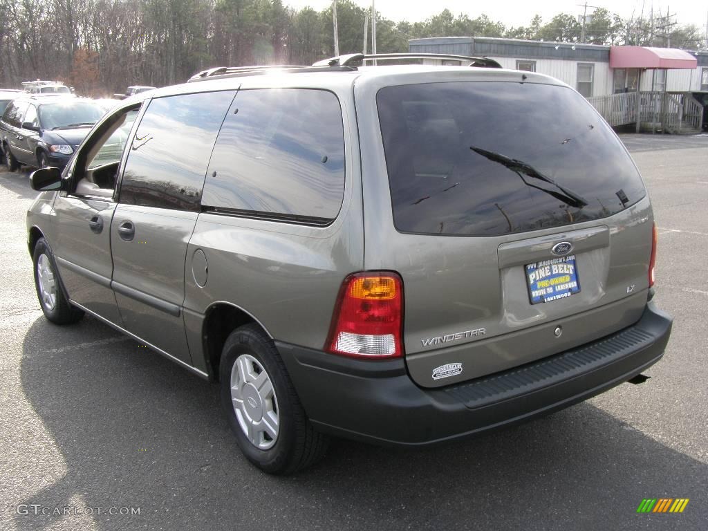 2001 Windstar LX - Spruce Green Metallic / Medium Parchment photo #4