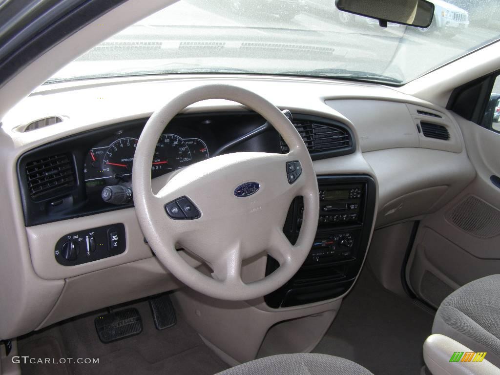 2001 Windstar LX - Spruce Green Metallic / Medium Parchment photo #7