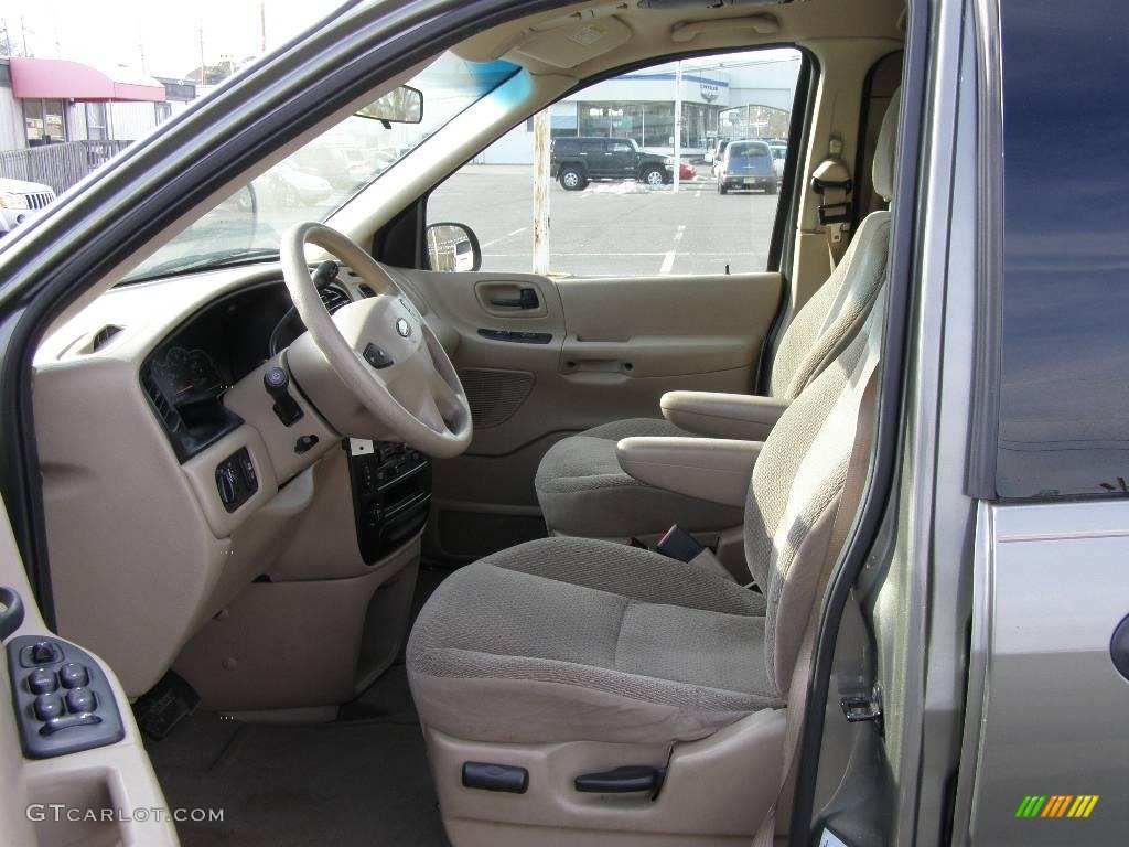 2001 Windstar LX - Spruce Green Metallic / Medium Parchment photo #9