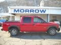 Victory Red 2004 Chevrolet S10 LS ZR5 Crew Cab 4x4