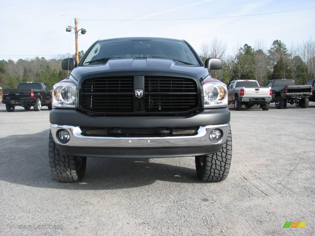 2007 Ram 1500 SLT Quad Cab 4x4 - Inferno Red Crystal Pearl / Medium Slate Gray photo #8