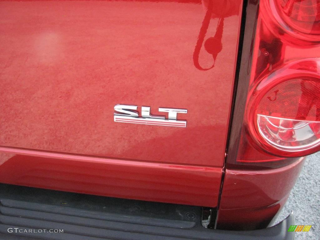 2007 Ram 1500 SLT Quad Cab 4x4 - Inferno Red Crystal Pearl / Medium Slate Gray photo #12