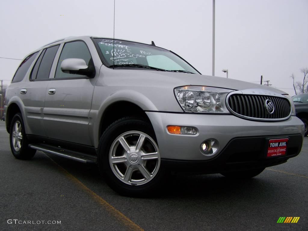 2007 Rainier CXL AWD - Platinum Silver Metallic / Gray photo #1