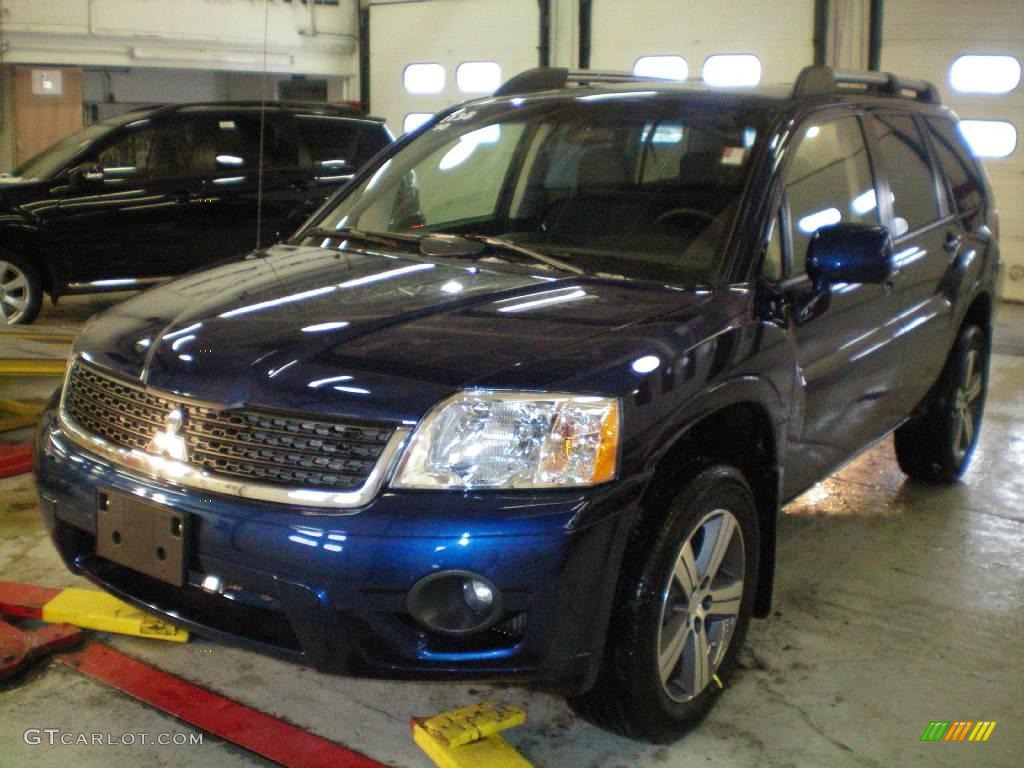 2010 Endeavor SE - Maizen Blue Pearl / Black photo #1