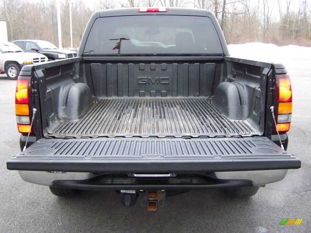 2007 Sierra 1500 Classic SLE Crew Cab 4x4 - Onyx Black / Ebony Black photo #7