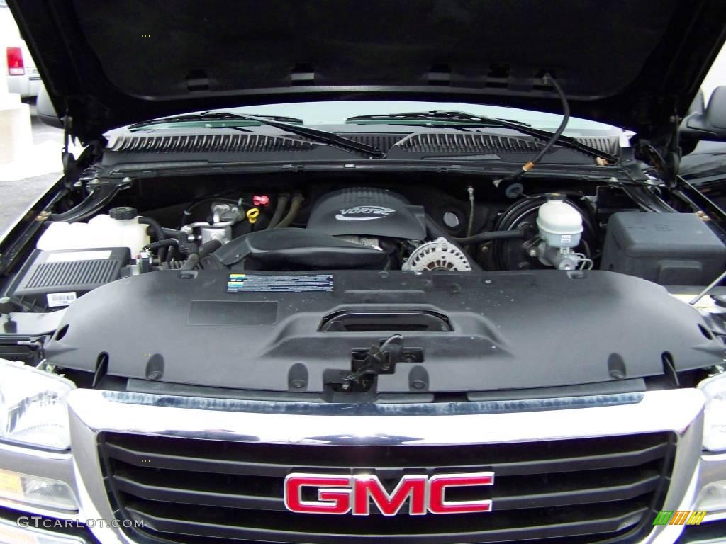 2007 Sierra 1500 Classic SLE Crew Cab 4x4 - Onyx Black / Ebony Black photo #16