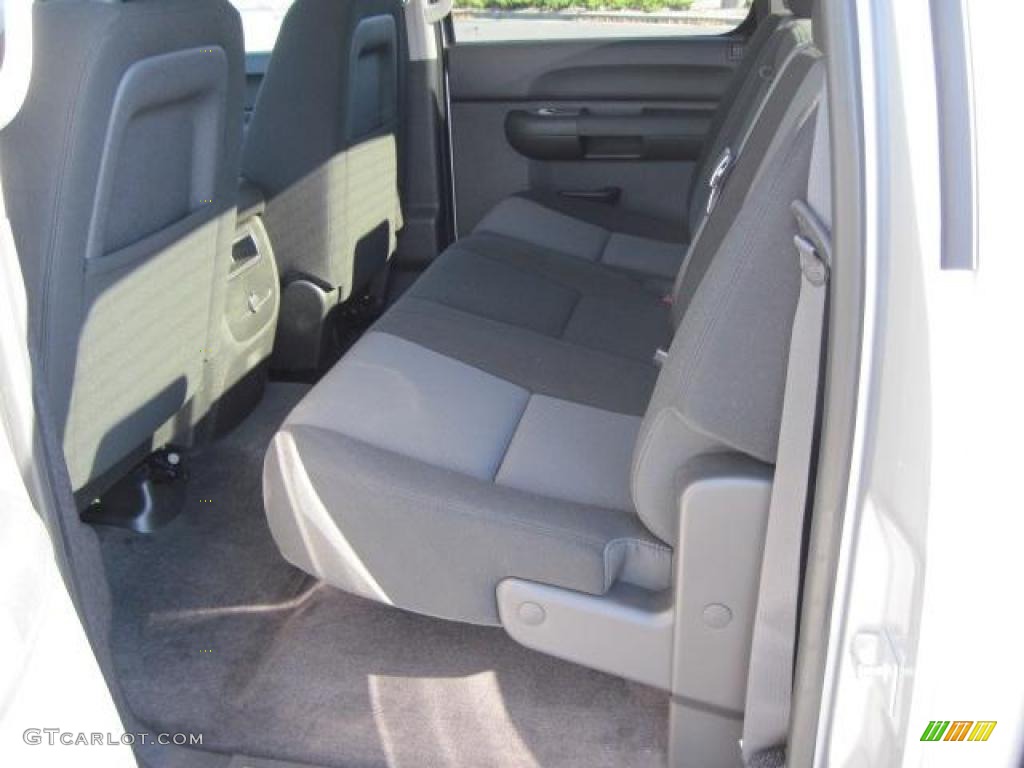 2010 Silverado 1500 LT Crew Cab - Sheer Silver Metallic / Ebony photo #13