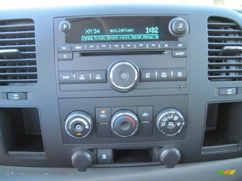 2010 Silverado 1500 LS Extended Cab - Blue Granite Metallic / Dark Titanium photo #6