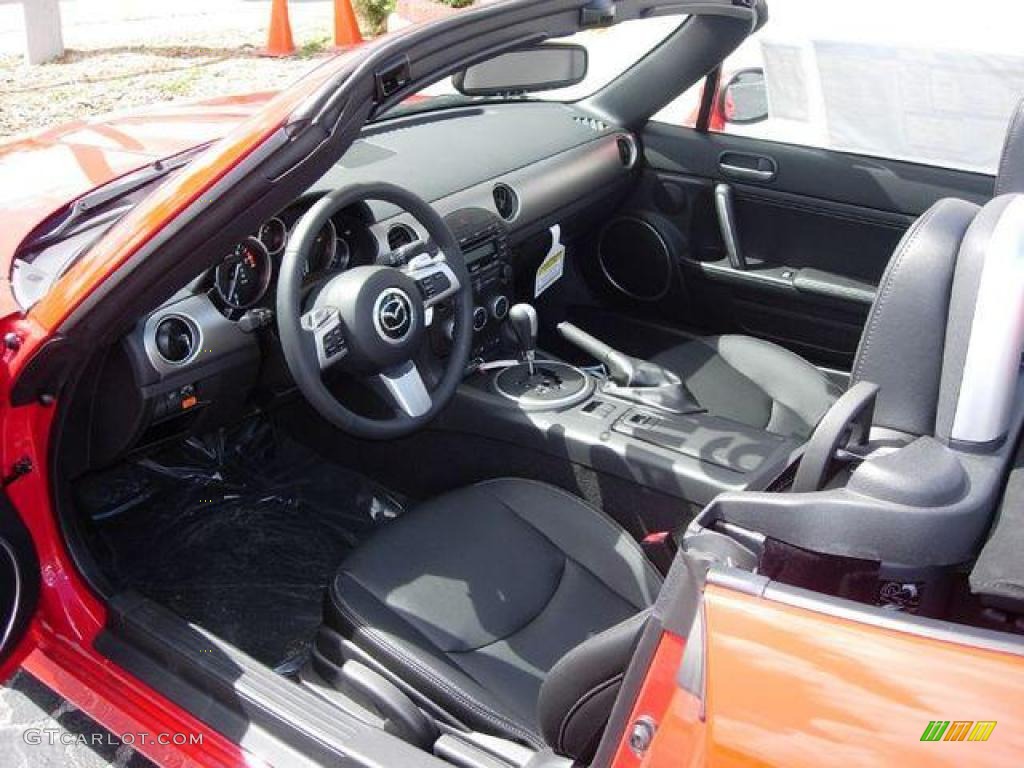 2009 MX-5 Miata Grand Touring Roadster - True Red / Black photo #4