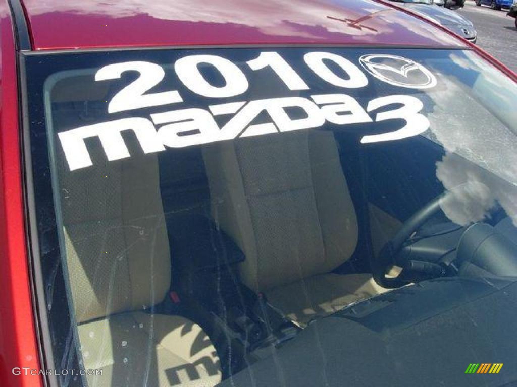 2010 MAZDA3 i Touring 4 Door - Copper Red Mica / Dune Beige photo #3