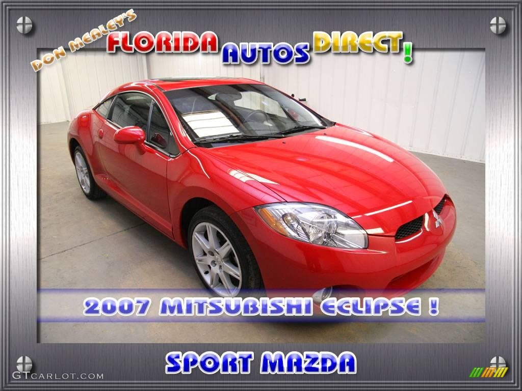 Pure Red Mitsubishi Eclipse