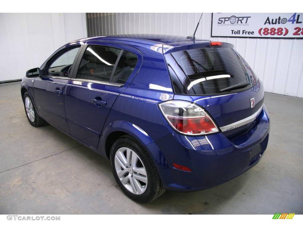 2008 Astra XR Sedan - Twilight Blue / Charcoal photo #8