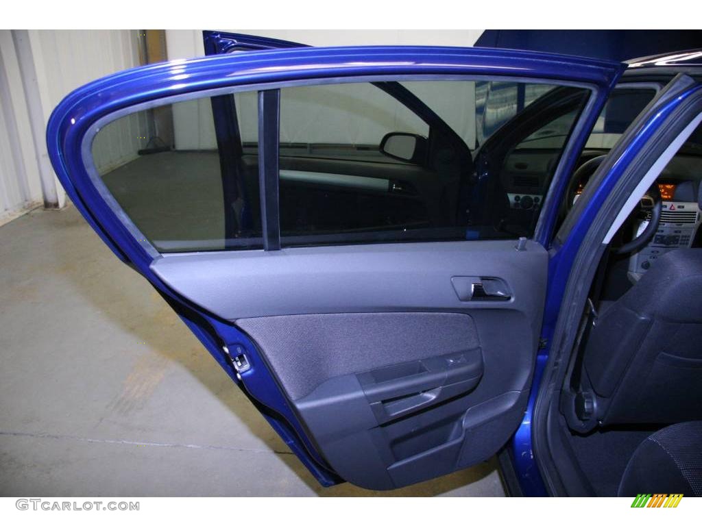 2008 Astra XR Sedan - Twilight Blue / Charcoal photo #25