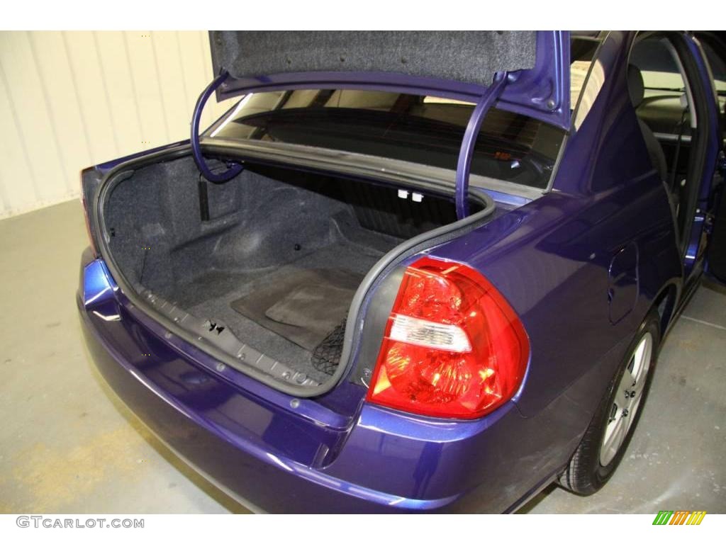 2006 Malibu LT V6 Sedan - Laser Blue Metallic / Titanium Gray photo #11