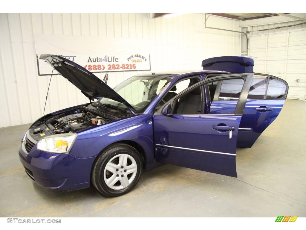 2006 Malibu LT V6 Sedan - Laser Blue Metallic / Titanium Gray photo #48