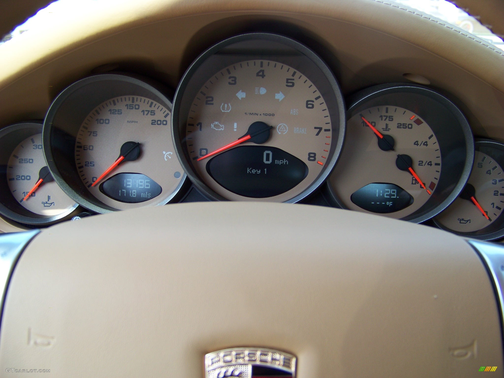 2007 911 Carrera 4S Coupe - Black / Sand Beige photo #12