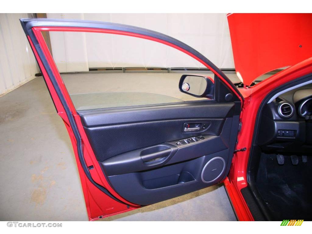 2007 MAZDA3 s Grand Touring Sedan - True Red / Black photo #26