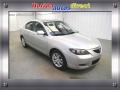 2007 Sunlight Silver Metallic Mazda MAZDA3 i Sport Sedan  photo #1